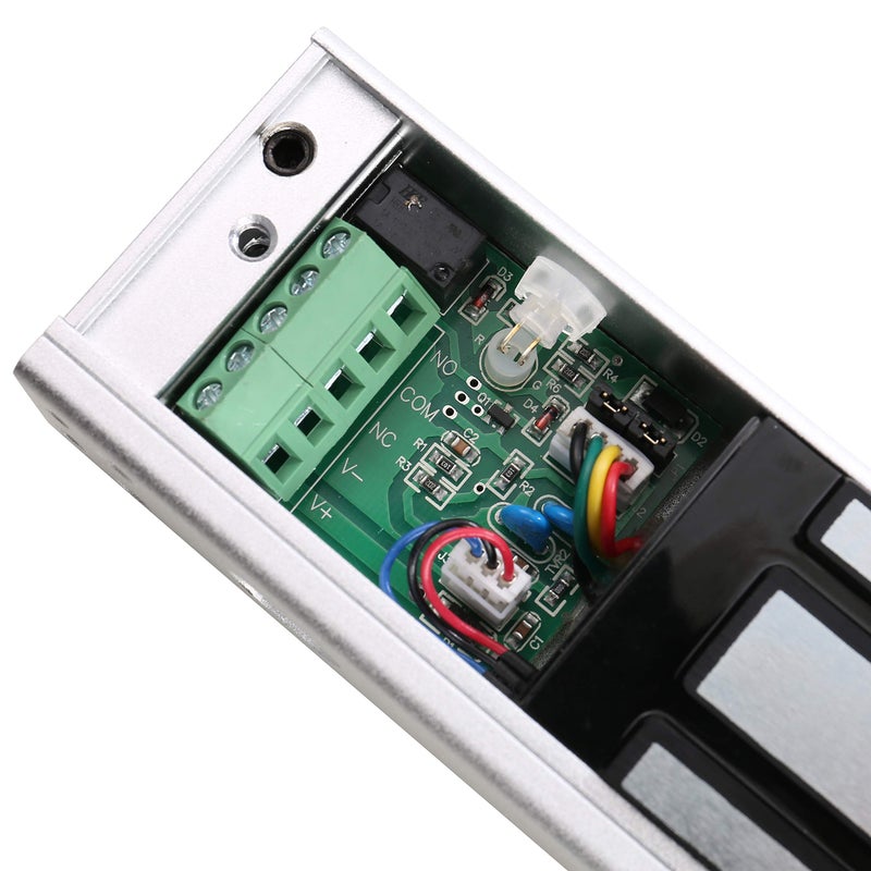 UHPPOTE 600Lb Holding Force Electric Magnetic Lock Including ZL Mount Bracket for Inswinging Door - Image 4